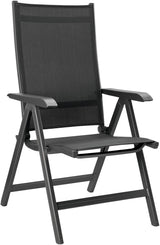 KETTLER Basic Plus Folding Multi-Position Chair - Gray/Gray - Photo 1