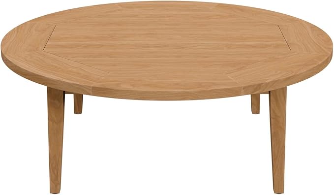 Modway Brisbane Teak Wood Coffee Table, Natural