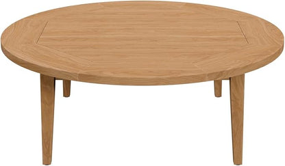 Modway Brisbane Teak Wood Coffee Table, Natural