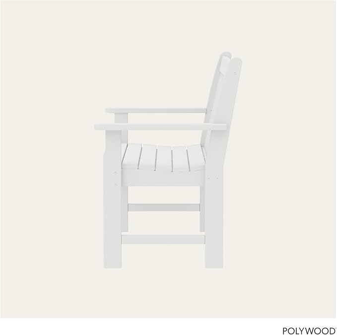 POLYWOOD GNB48WH Vineyard 48" Bench, White - Photo 6
