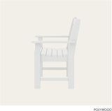 POLYWOOD GNB48WH Vineyard 48" Bench, White - Photo 6