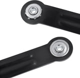 Glider Bearing Arm Bracket Replacement, 4Pcs Balck, 9.9 Inch Length & 7.5 Inch Hole Center - Photo 5