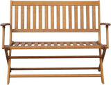 (Fast Delivery) Patio Garden Bench Outdoor Benches - Perfect for The Front Porch, Patio, Deck - Photo 3
