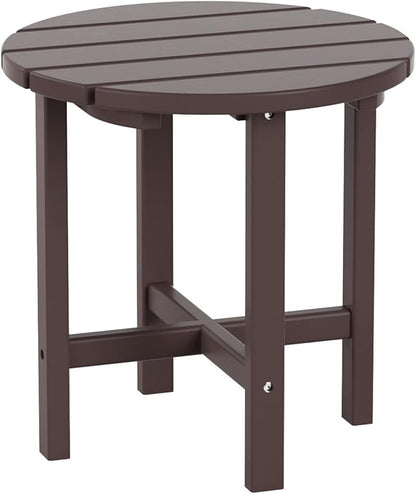 WestinTrends Malibu 3-Piece Set Outdoor/Patio Rocking Chairs with a Side Table (2 Seater), Dark Brown