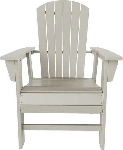 WO WESTIN OUTDOOR HDPE Altura Adirondack Dining Chair,Sand