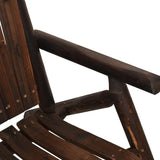 Solid Spruce Wood Adirondack Garden Chair for Patio and Balcony - Photo 6