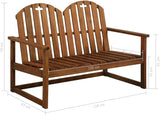 (Fast Delivery) Wooden Bench, Porch, Balcony, Deck, Garden, Patio, Backyard - Photo 2