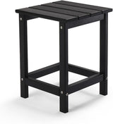 Outvita Adirondack Side Table, 14 Inch Square Outdoor End Table - Photo 1