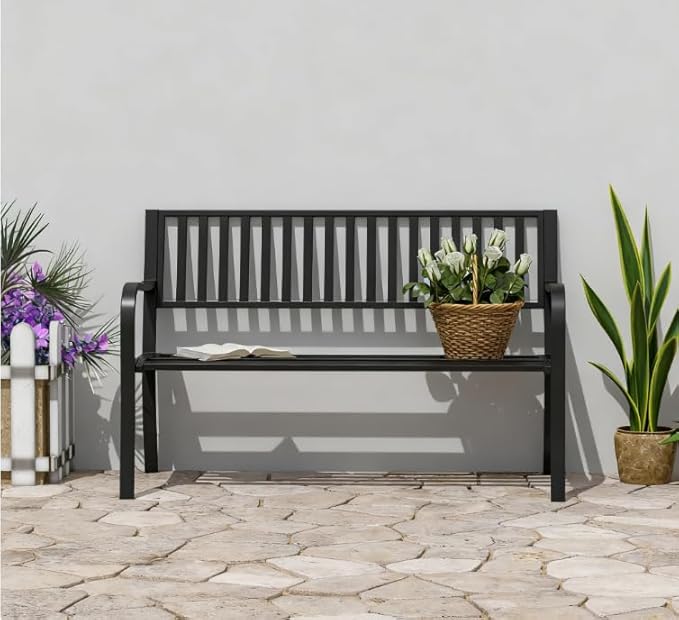 GOWE Outdoor Garden Bench, Patio Bench
