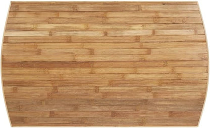 vidaXL Bamboo Patio Coffee Table - Durable, Easy-to-Clean Outdoor Table with Natural Finish and Sturdy Tabletop Ideal for Garden, Patio, Outdoor Decor