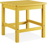 Psilvam Oversized Outdoor Side Table, 19.68" Poly Lumber Adirondack Side Table - Photo 1