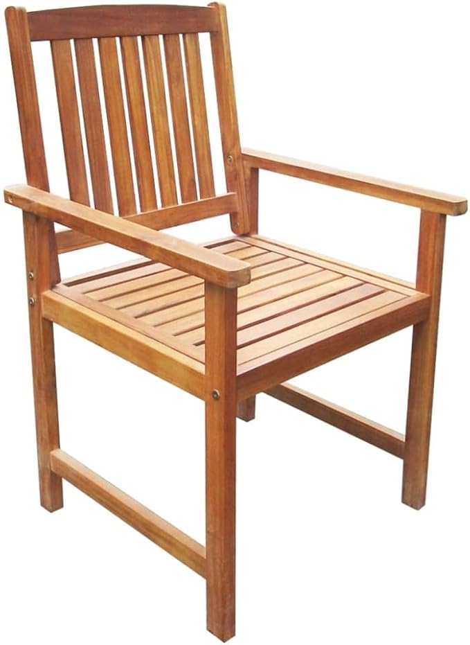 Outdoor Rocking Chairs,Camping Chairs Rocking,Outside Furniture,Balcony Furniture Set,Patio Chairs 2 pcs Solid Acacia Wood Brown