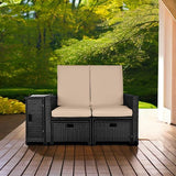 5PCS Outdoor Wicker Chaise Lounge Chair - Rattan Adjustable Reclining Patio Lounge Chair with Ottoman and Coffee Table - Photo 5