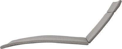 Christopher Knight Home Salem Outdoor Water Resistant Chaise Lounge Cushion, Charcoal