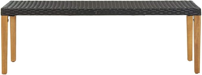 Patio Bench, Outdoor Garden Bench, Outdoor Bench, Easy to Assemble and Clean for Patio, Backyard, Garden, Poolside - Photo 3