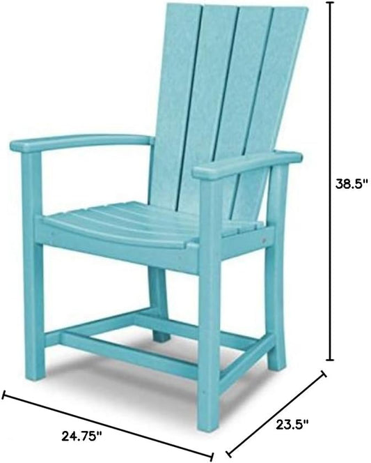 POLYWOOD® Quattro Dining Chair, Tangerine