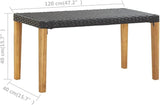 (Fast Delivery) Rattan Patio Bench Durable Loveseat Bench, Patio Rattan Two Person Chair Ideal for Indoor, Patio - Photo 2