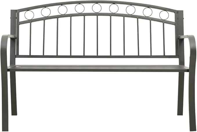 Garden Bench Outdoor Bench Patio Bench Cushions for Outdoor, Park, Yard, Entryway - Photo 3