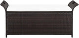 Storage Bench, Benches for Outside, Porch Bench, Yard Bench, Garden Bench, with Cushion, for The Front Porch, Deck - Photo 3