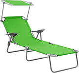 Sun Lounger, Outdoor All-Weather Patio Chaise Lounge Chair, Outdoor Recliner Lounge Chair Sun Loungers, for Garden - Photo 1