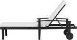 Christopher Knight Home Outdoor Chaise Lounge, Acacia Wood Adjustable Chaise Lounge, 5-Position Backrest Recliner - Photo 7