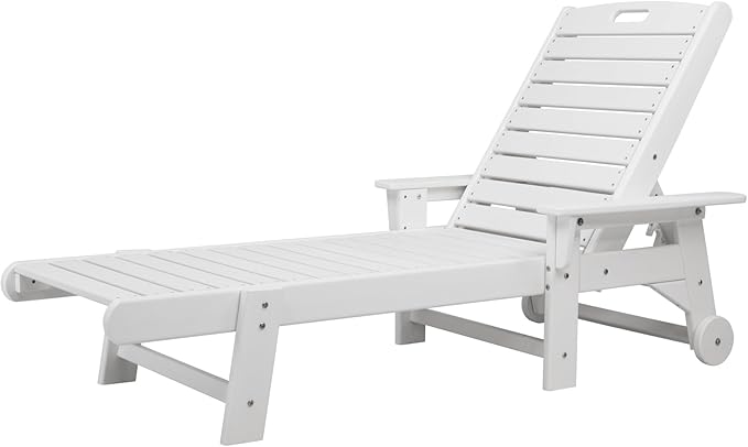 Outdoor Pool Chaise Lounge Chair - Photo 4