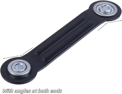 Glider Bearing Arm Bracket Replacement 6Pcs, 6.33 Inch Length & 4.88 Inch Hole Center, Hardware Rocker Parts for Patio Glider, Garden Bench, and Chair Repair