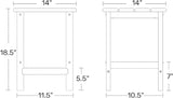 Costaelm Outdoor Table and Chairs, Small Patio Set Outdoor Seating - Photo 9