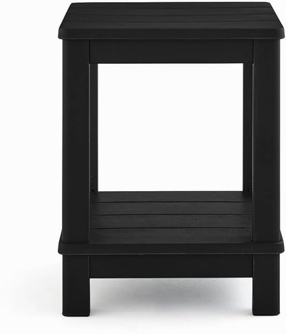 Keter Deluxe Adirondack Side Table - Black