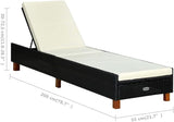 (Fast Delivery) Outdoor Chaise Lounge, Sun Lounger, for Deck, Indoor, Yard, Balcony, Garden - Photo 2