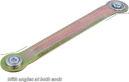 LC LICTOP Glider Bearing Arm Bracket Replacement 4Pcs, 8.66 Inch Length & 7.5 Inch Hole Center, Hardware Rocker Parts for Patio Glider, Garden Bench, and Chair Repair