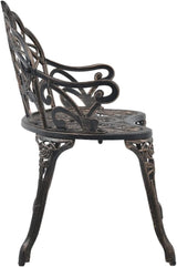 Bistro Bench, Outdoor Garden Benches Patio Park Chairs - Photo 5