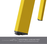 Grand patio Round Patio Coffee Table 2PC Weather Resistant Nesting Tables Including One Large Side Table and One Small - Photo 7