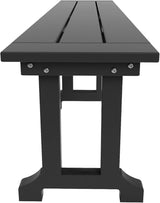 WO WESTIN OUTDOOR HDPE Laguna Trestle 65" Bench,Gray - Photo 4