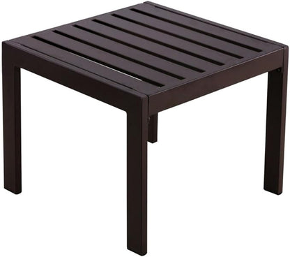 Serta Catalina Modern Outdoor Patio Furniture Collection with Bronze Metal Frame Finish, Side Table, Bronze