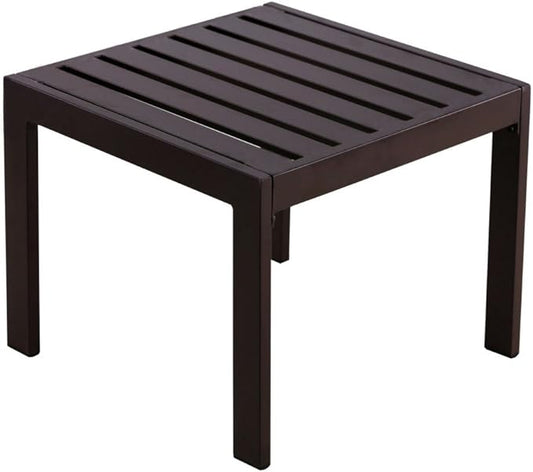 Serta Catalina Modern Outdoor Patio Furniture Collection with Bronze Metal Frame Finish, Side Table, Bronze