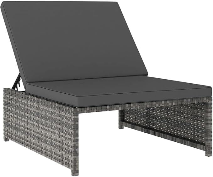 Sun Loungers 2 pcs Outdoor Chaise, Outdoor Lounge Chairs Set of 2, Chaise Lounge, Lounge Chairs for Outside - Photo 4