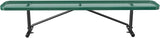 8FT Park Benches for 4-7 People, Weatherproof Commercial Garden Bench - Photo 1