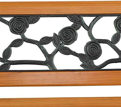 Outdoor Patio Garden Bench,49" Outdoor Benches Outdoors Seating Patio Seating Benches Poolside, Outside Decor Furniture, Park Loveseat Chair