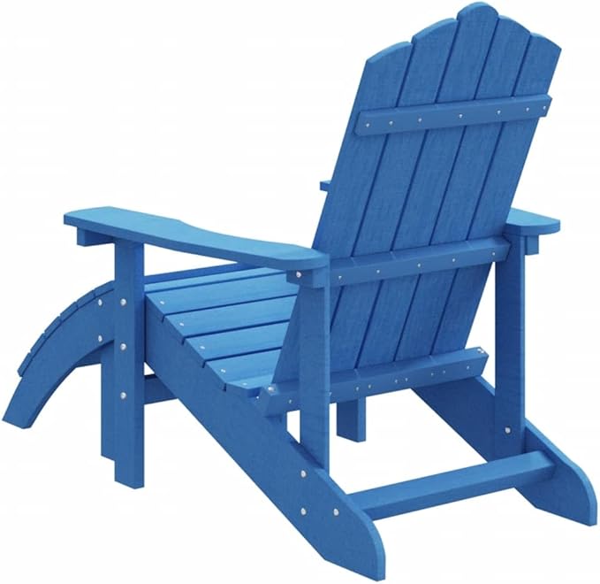 Aqua Blue HDPE Standard Detachable Garden Chair - Photo 6