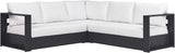 Modway Tahoe Aluminum 3-Piece Outdoor Patio Furniture Gray White - Photo 4