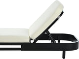 Merax Outdoor Lounge Chair Set of 2, Modern Aluminum Chaise Loungers with Premium Olefin Cushions - Photo 10