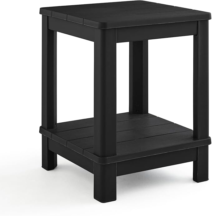 Keter Deluxe Adirondack Side Table - Black - Photo 5