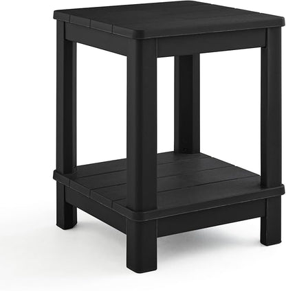 Keter Deluxe Adirondack Side Table - Black