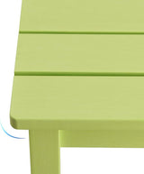 Psilvam Oversized Outdoor Side Table, 19.68" Poly Lumber Adirondack Side Table - Photo 6