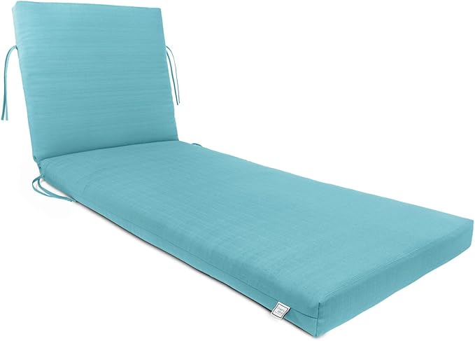 Sherry Kline Sunrise Indoor/Outdoor Chaise Lounge Sky 24"x72"