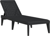 Sun Lounger, Backyard Furniture Outdoor Lounger Tanning Chair Outdoor daybed Suitable for Garden Deck Beach Poolside - Photo 2