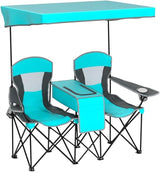 S AFSTAR Double Camping Chair w/Shade Canopy - Photo 4