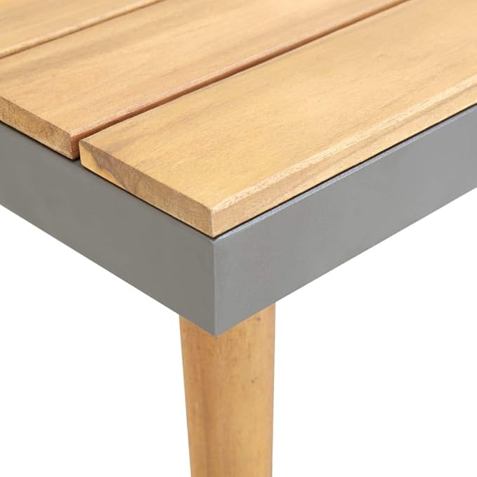 Garden Coffee Table, Square Coffee Table, Wood Coffee Table, Coffee Tables for Living Room, Center Table - Photo 4