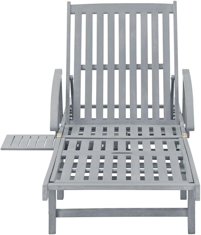 Patio Sun Lounger Outdoor Chaise, Outdoor Lounge Chairs Set of 2, Chaise Lounge, Lounge Chairs for Outside - Photo 7